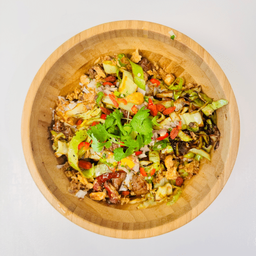 Donburi légumes sauté