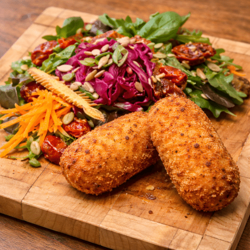 Croquette jambon-chicon (2 pièces)