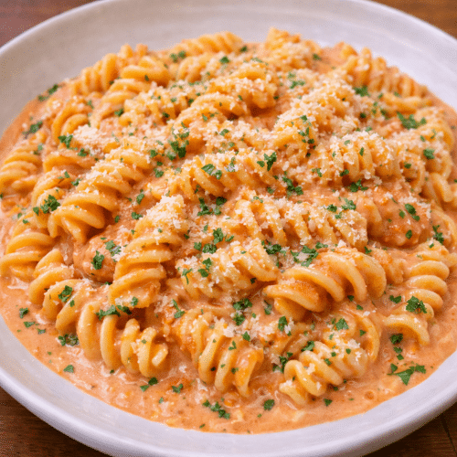 Girandole tomate crème parmesan