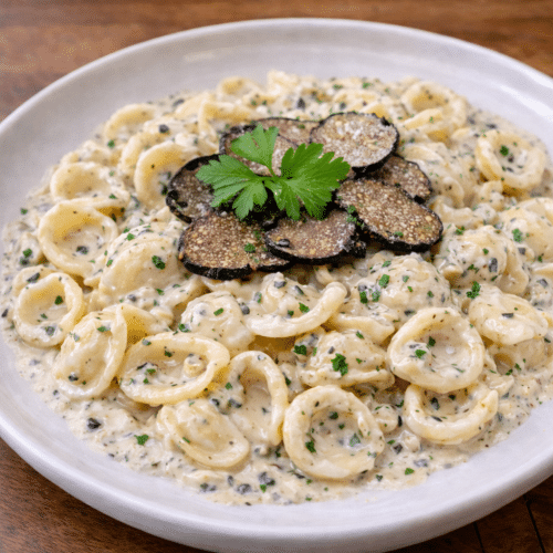 Orecchiette crème de truffe