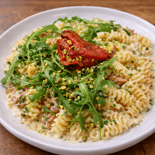 Radiatori chair à saucisse pistache crème roquette