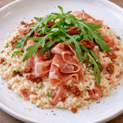 Risotto de prosciutto