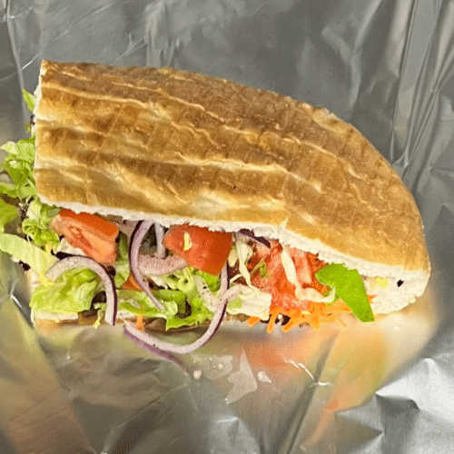 Broodje steak kebab Hawaii