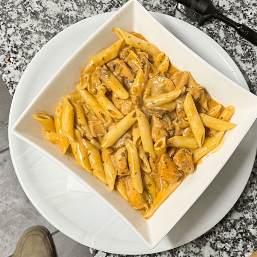 Pasta al pollo deluxe