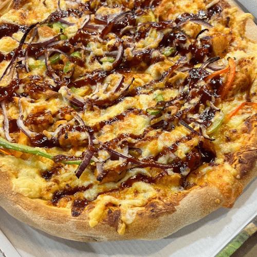 Pizza BBQ chicken