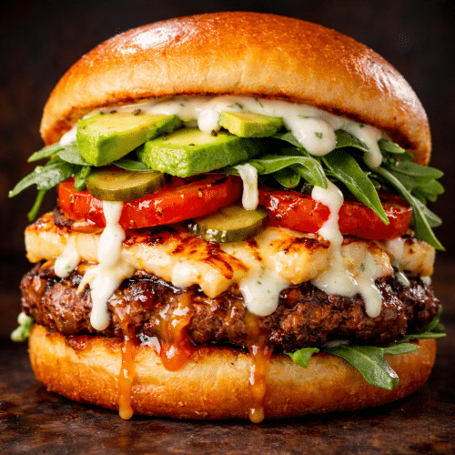 Halloumi Ranch Burger