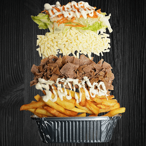 Kapsalon doner lams