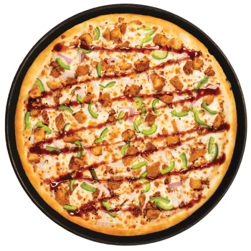 Pizza barbecue chicken