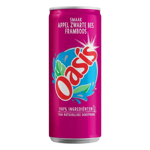 Oasis Apple Zwarte Bes (33 cl)