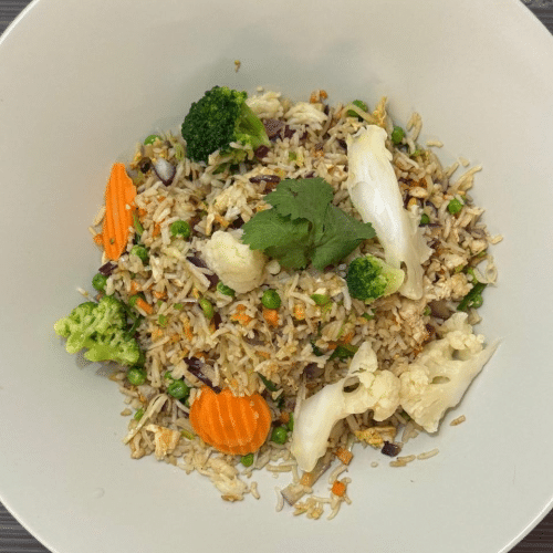 Fried rice veggie