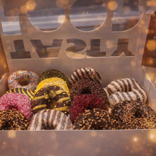 Donut box Welke kies jij eerst