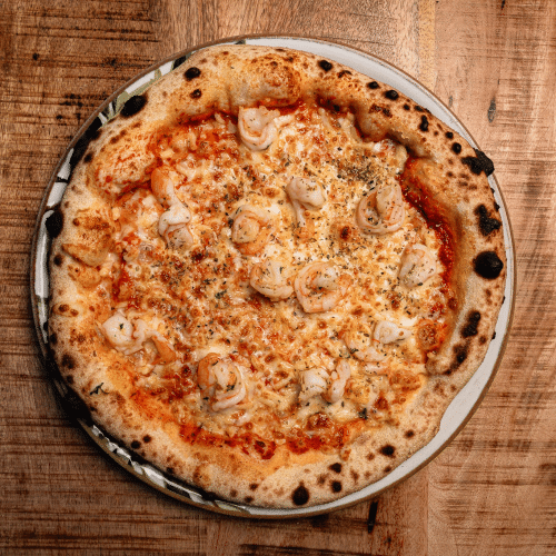 Pizza Scampis