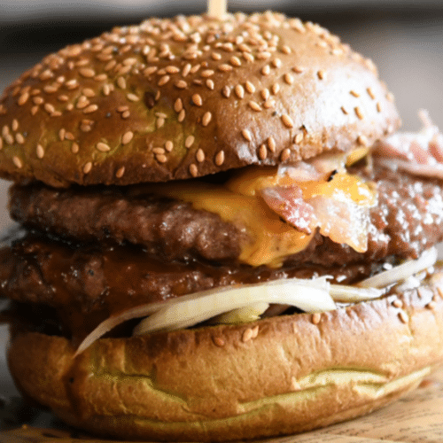 BBQ bacon burger