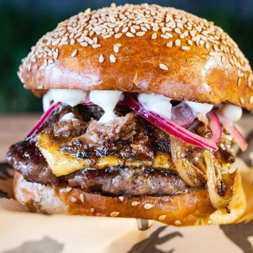 Beef 2 beef burger menu