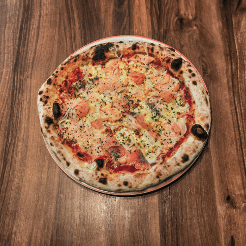 Pizza saumon