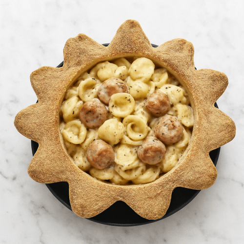 Pastella orecchiete truffe & chair saucisse