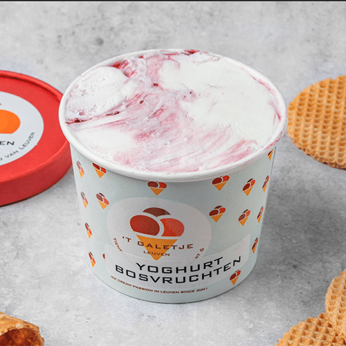 Yoghurt bosvruchten ijs 0,5l