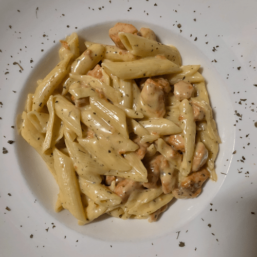 Pasta chicken cheese