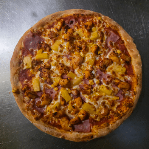 Pizza Hawaï kip