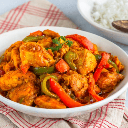 Chicken jalfrezi (hot)
