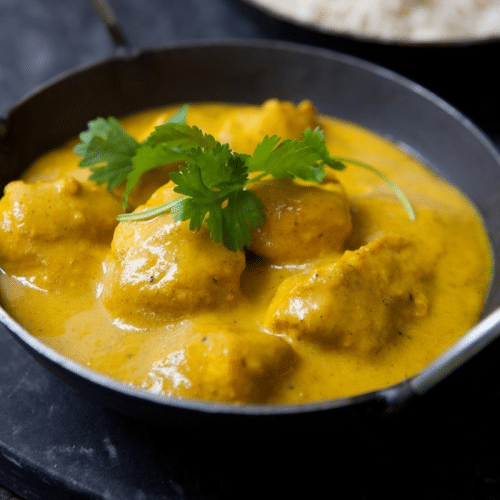 Chicken korma (sweet)