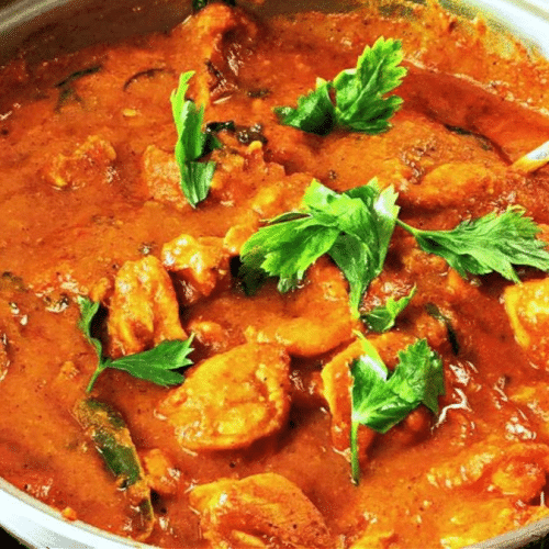 Chicken madras (hot)