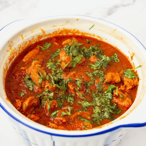 Chicken vindaloo (hot)