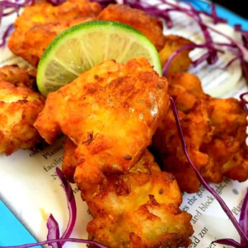 Fish pakora 2 pièces