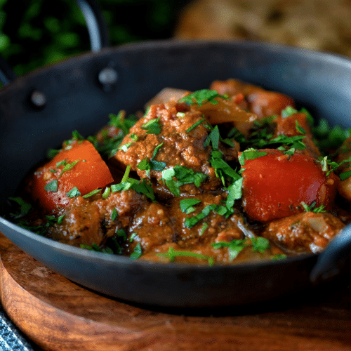 Lamb jalfrezi (hot)