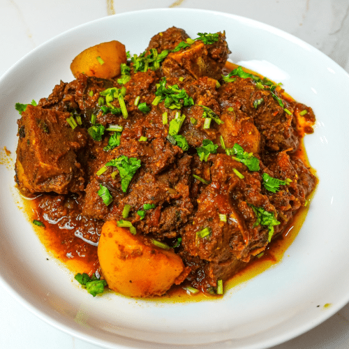 Lamb vindaloo (hot)