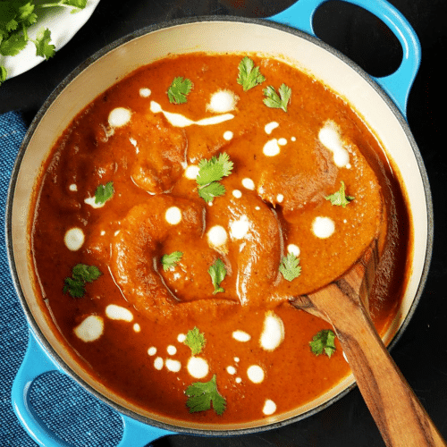 Scampi tikka masala (sweet)