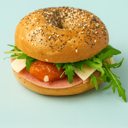 Bagel carpaccio