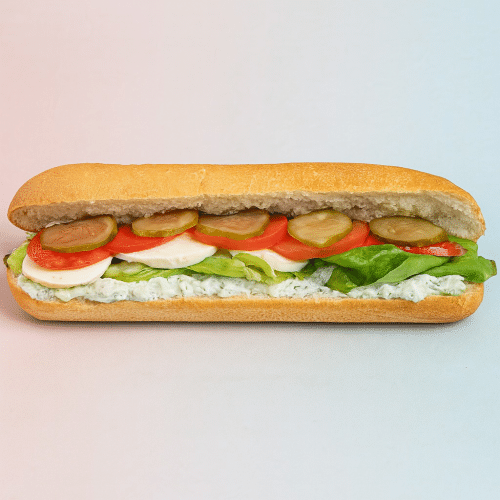 Broodje aardappelsalade van't huis