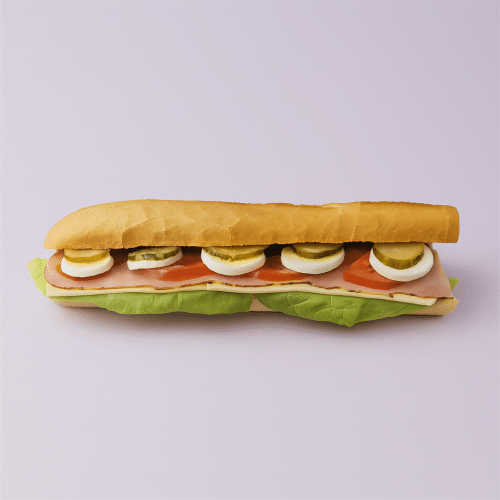Broodje kaas en ham