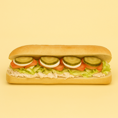Broodje krabsalade van't huis