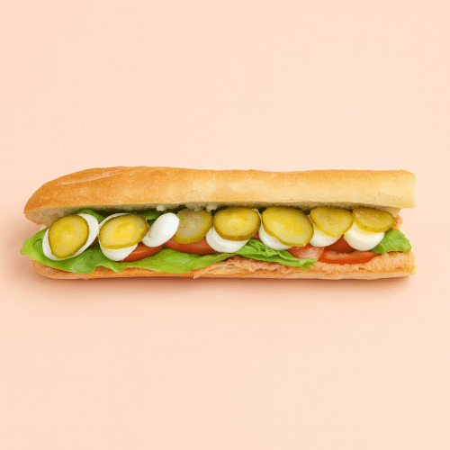 Broodje zalm cocktail van't huis
