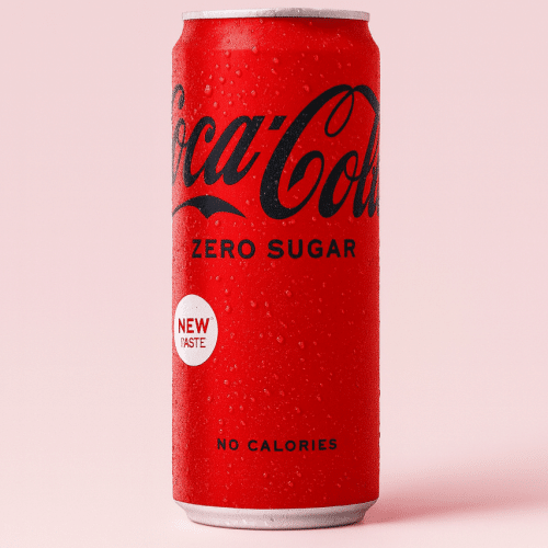 Coca Cola Zero blik