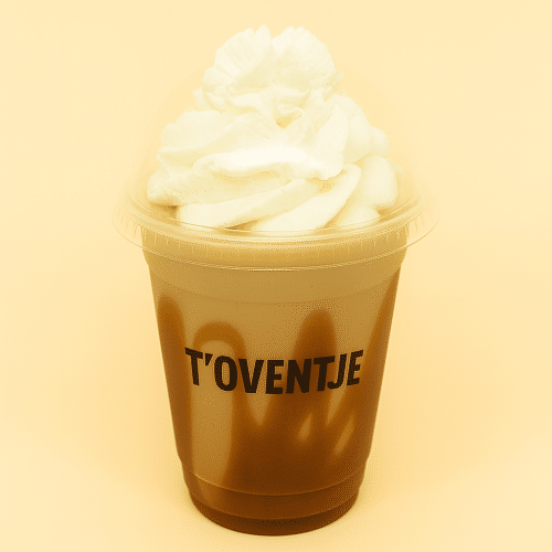 Ijskoffie witte chocolade