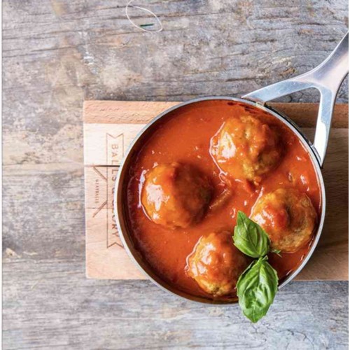 Vegan 'Ballekes' in Tomato Sauce (4pcs)