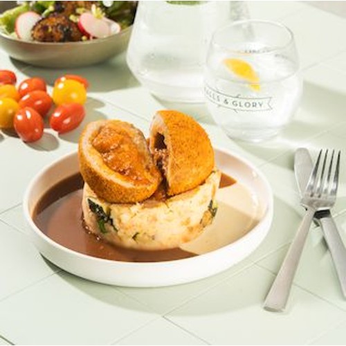 Pure Chicken Ball with Stoemp or Salad