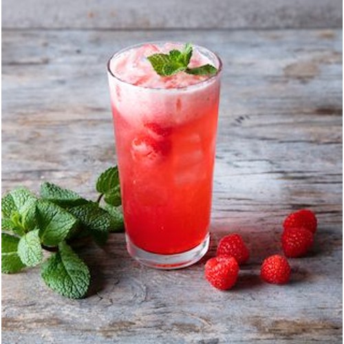Homemade Raspberry lemonade