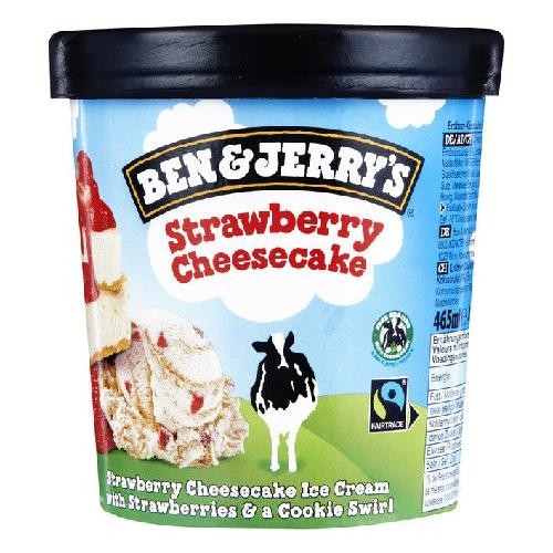 Ben & Jerry's Strawberry Cheesecake