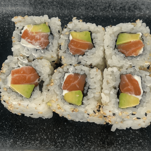 California roll saumon cheese