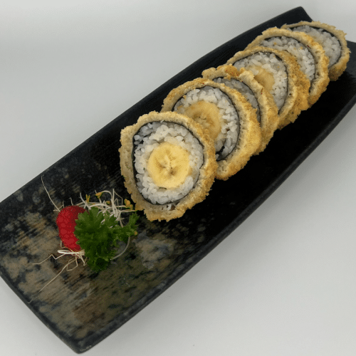 Fried banana roll