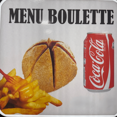 Menu boulette