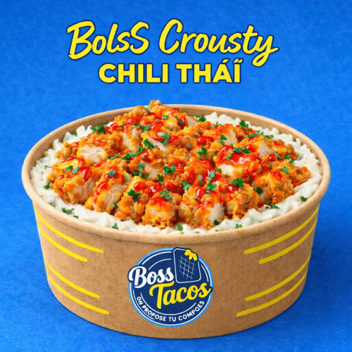 Crousty bowl chili thai original