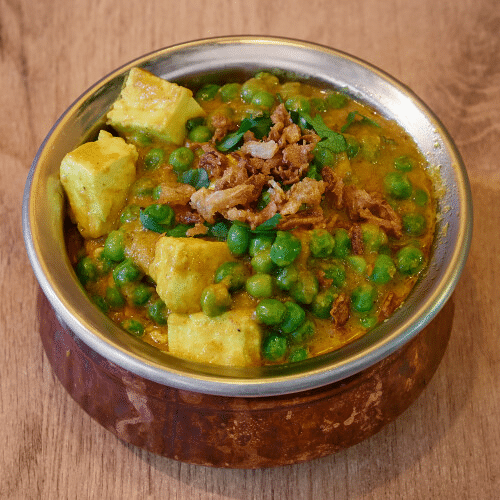 Mattar paneer