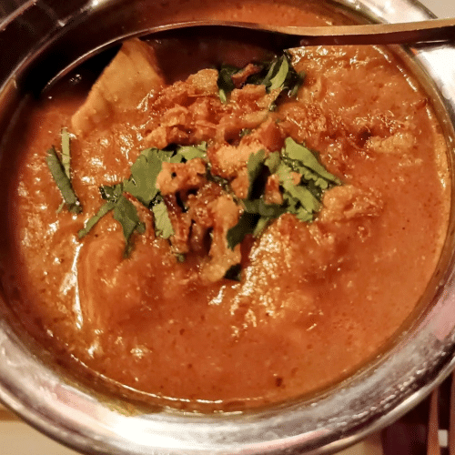 Agneau madras (piquant)