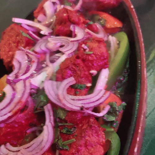 Agneau tikka
