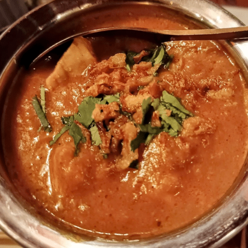 Poulet madras (piquant)